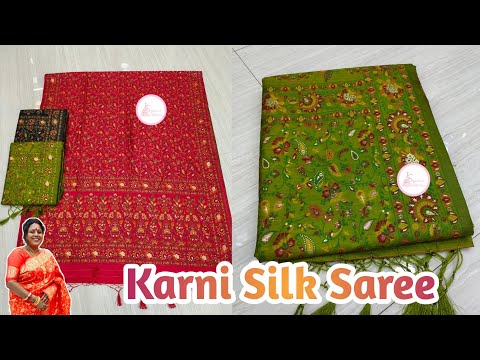 Karni Silk | Silk Saree | Very Soft & Light Weight Saree