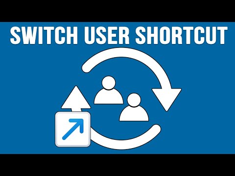 How to Create a Switch User Shortcut for Your Taskbar, Desktop or Start Menu