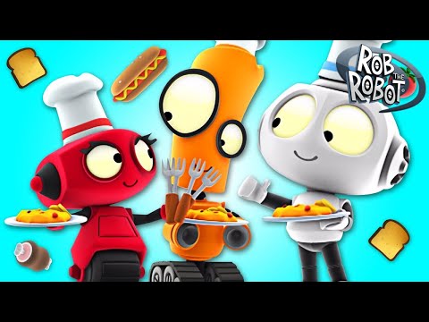 Picnic Panic | Rob The Robot | Preschool Learning