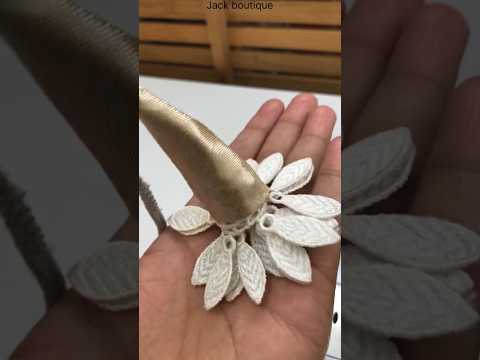 Latkanstitching/ lace se latkan banane sikhe | lace design latkan | very easy