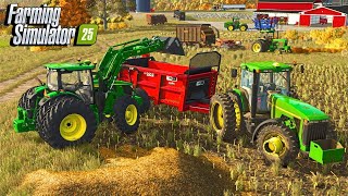 I Chop Corn For Silage To Feed The Cattle? | Farming Simulator 25