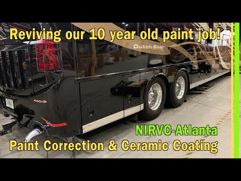 NIRVC-Atlanta | Motorhome Paint & Body | Paint Correction & Xpel Fusion Plus Ceramic Coating | EP290