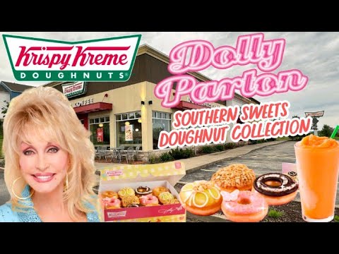 Krispy Kreme NEW Dolly Parton Southern Sweets Doughnut Collection Review