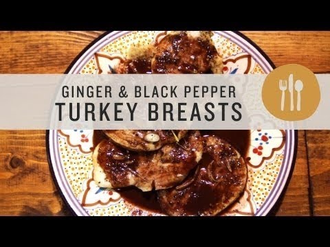 Ginger Black Pepper Turkey Breasts