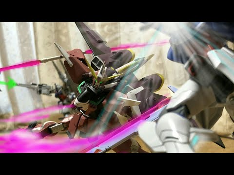 【コマ撮りガンプラ】デスティニーVSインフィニットジャスティス