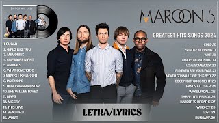 Maroon 5 Full Album 2024 (Lyrics) - Best Songs Collection 2024 - Greatest Hits Songs Playlist 2024