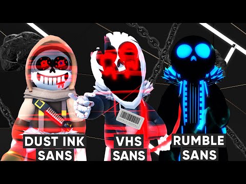 Roblox | Undertale: Lost Soul | Dust Ink Sans | VHS Sans | Rumble Sans