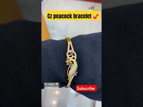 Trending peacock bracelet💕only rs.450  #trending #bracelet #viral #shortvideo #diwali #diwalispecial