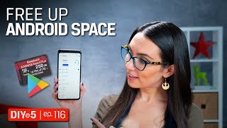 Android Tips 📱💾 Free up storage on your Android phone - DIY in 5 Ep 116