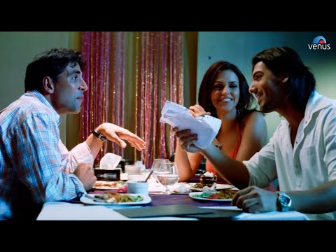 अक्षय और जॉन नेहा धूपिया को खाने पर ले गए | Akshay Kumar | John Abraham | Neha Dhupia | Hindi Movie