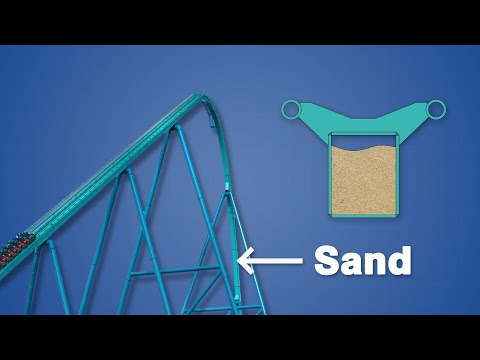 Why Roller Coaster Track is Filled with Sand