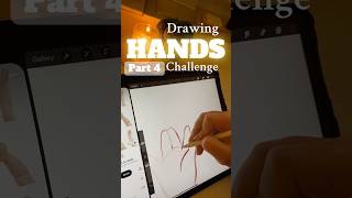 50 hands drawing challenge part 4 #drawingchallenge #drawinghands #digitalart #drawingdigital #art