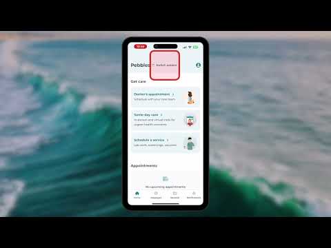 Sharp app tutorial: connecting family accounts