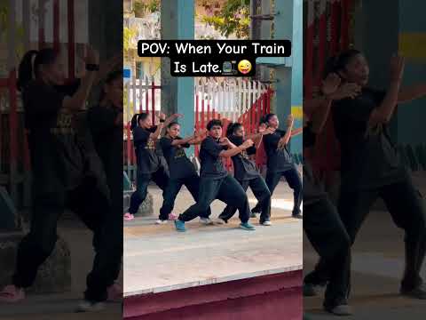 Our Train Is Late 🚉😜 | #dance #abcddancefactory #dancechallenge #trending #shorts