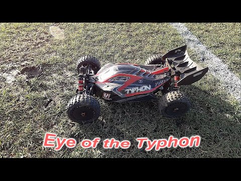 Arrma Typhon 6s (v5) Open park run. Stock Electrics And Pinion