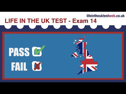 🇬🇧 Life in the UK Test Practice 2024 🇬🇧 Exam 14 of 16