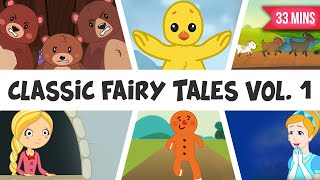 Fairy Tales Compilation | Three Billy Goats Gruff | Rapunzel | Gingerbreadman | and Lots More