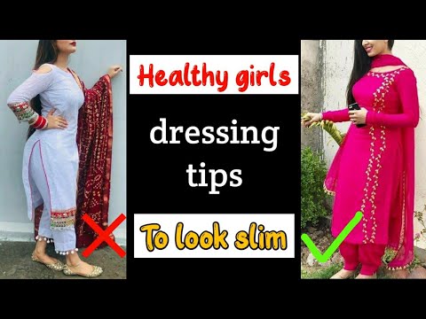 Top 5 dressing tips for plus size women/पतली कैसे दिखे/Dressing tips for chubby girls / STYLE POINT