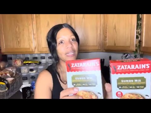 Quick and easy chicken and sausage gumbo recipe from box gumbo mix|CHAMELEON GIRL