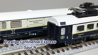 FLEISCHMANN 890402,816203 „Prestige Continental Express“ Modellbahn Spur N