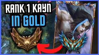 I Took My Kayn Into Gold 4 (How To Escape Elo Hell!)