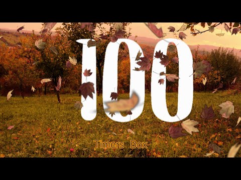 Autumn 100 Second Countdown 🍁