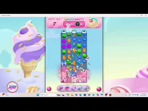 Candy Crush Saga Level 3907 NO BOOSTER