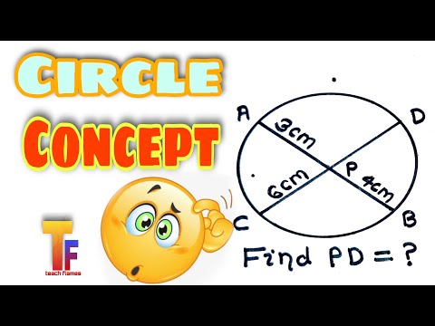 circle concept #shorts #easymaths #mathstrick #circle