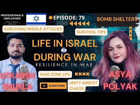 Life in Israel today | War Survival Tips | Bomb Shelters and Resilience | Israel News | Asya Polyak