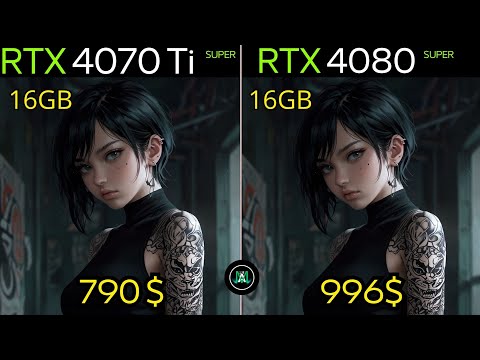 RTX 4070 TI SUPER VS RTX 4080 SUPER 4K GAMING TEST