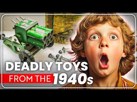 25 Most DANGEROUS 1940s Toys That Are Banned Forever!