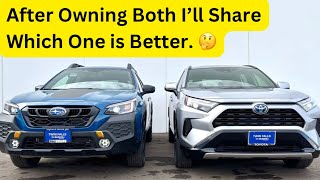 2025 Subaru Outback Wilderness vs. Toyota RAV4 | Side-by-Side Comparison Review