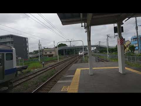 JR常磐線 E657系ひたち野うしく駅通過