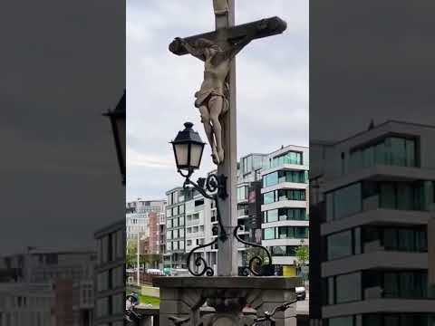 Jesus our Savior in Belgium #jesuschrist #hetsteen #castles | Pete Renault travel log