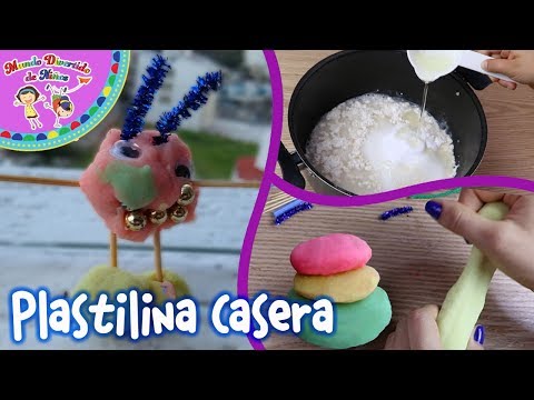 Cómo hacer plastilina ? Plastilina casera ó PLAY DOH | Manualidades Caseras