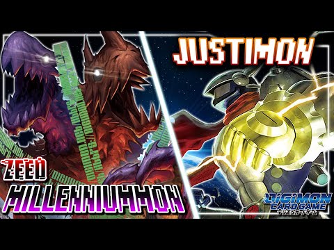 Digimon Card Game : Zeed Millenniummon VS Justimon ACE (Black) [BT-19]