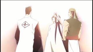 Isshin Kurosaki is the Uncle of Kukaku Shiba, Ganju & Kaien Bleach Thousand Year Blood War episode 8