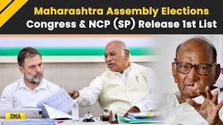 Maharashtra Assembly Elections 2024: Congress & NCP (SP) Release 1st List Of Candidates I Politics