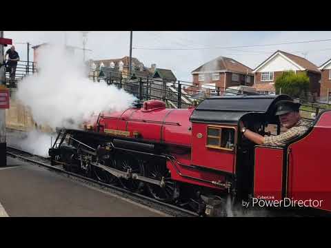 Romney Hythe and Dymchurch Railway time lapse of whole railway