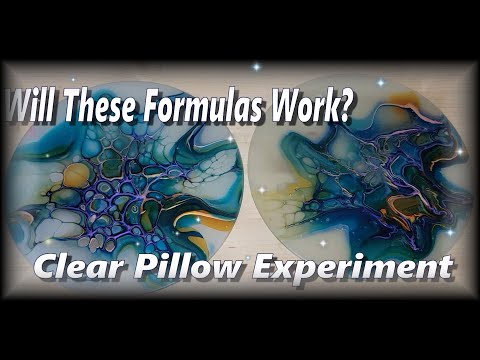 Is a TRULY clear tradition bloom pillow possible? Let's play and find out! #bloompainting #fluidart