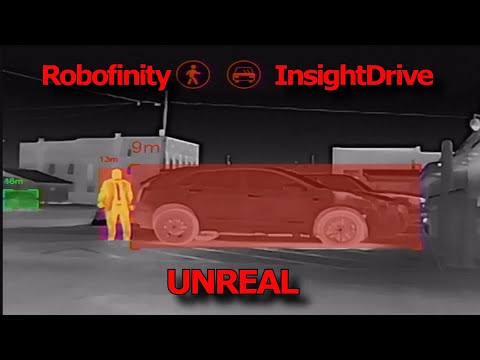 Robofinity InsightDrive The 1st Thermal Dash cam WIth Artificial Inteligence