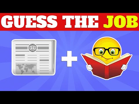 Emoji Employment: Guess the Job Titles!