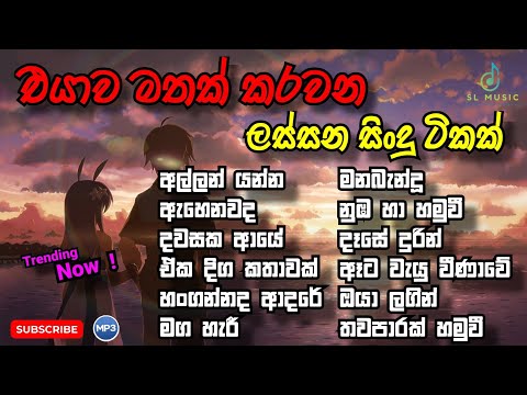 Best Sinhala Heart Touching | එයාව මතක් කරවන ලස්සන සිංදු ටිකක් | Mind Relaxing Song Collection | New