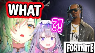 Pigtails Snoop Dog in Fortnite Caught Fauna and Biboo Off-Guard