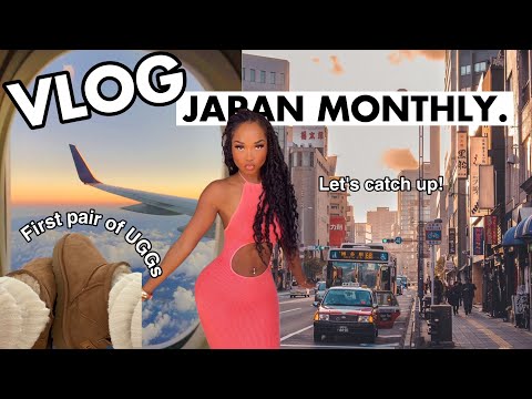 MONTHLY VLOG DECEMBER | Giveaway, Health & Life Update, Getting personal, Travel, Shopping Japan