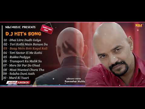 2025 Ram Meher Mehla Jukebox New Haryanvi DJ Songs | Evergreen Non-Stop Haryanvi DJ Songs #djremix