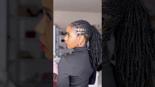 Finally decided to go back to retwisting my locs! #locs #locjourney #hairstyles #naturalhair