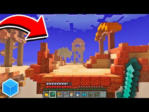 Minecraft Bedrock SHADER REALISTA 😎 Skywars