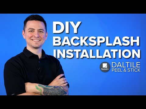 DIY Backsplash Tile | Flooring Innovations Series | Daltile Peel and Stick Backsplash | Ep. 2