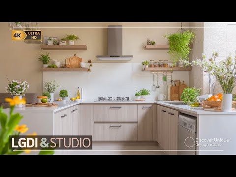 New 2025 Modular Kitchen Design Ideas: Stylish Open Kitchen Decor for Modern Home Interiors